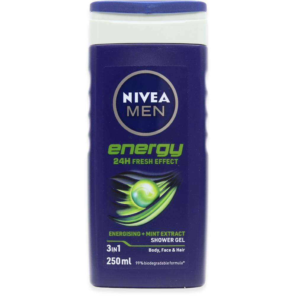 Nivea Men Energy Shower Gel 250ml