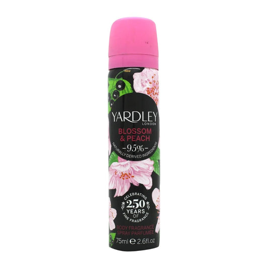 Yardley London Blossom & Peach 75ml Body Spray