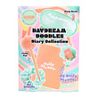 The Kind Edit Co. Bubble Boutique Daydream Doodles Diary Collection Gift Set 1 Notebook + 1 Fluffy Pen + 1 Eye Mask + 1 Satin Scrunchie