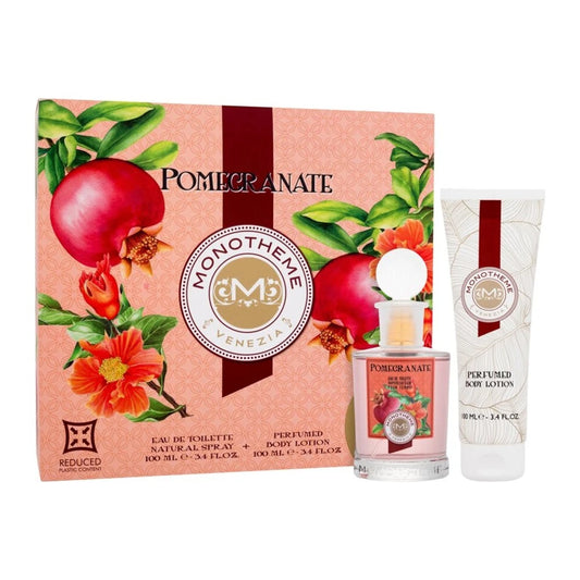 Monotheme Pomegranate Gift Set 100ml EDT + 100ml Body Lotion