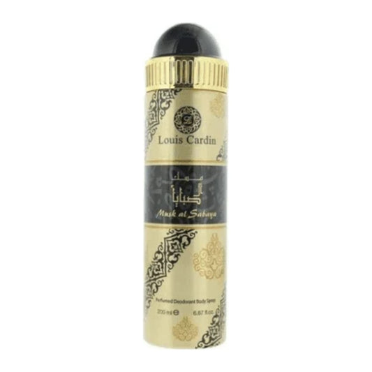 Louis Cardin Musk Al Sabaya Perfumed Deodorant Body Spray 200ml