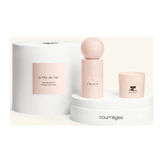 Courrèges La Fille De L'air Gift Set 100ml Edp + 75g Candle