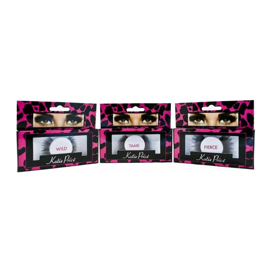 Katie Price False Eyelashes Gift Set 4 x Thame + 4 x Wild + 4 x Fierce