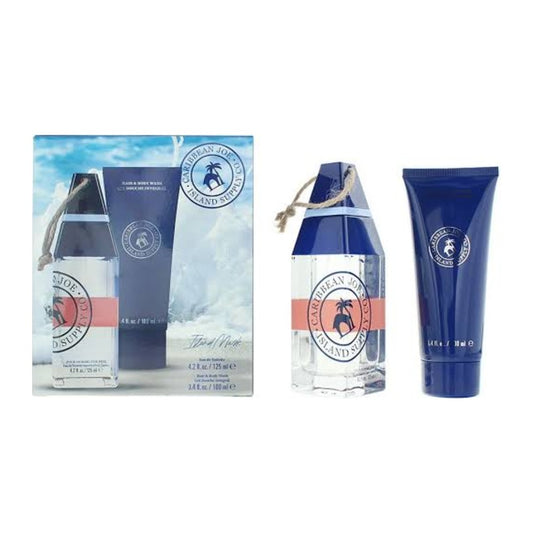 Caribbean Joe Island Musk Gift Set 125ml Edt + 100ml Hair & Body Wash