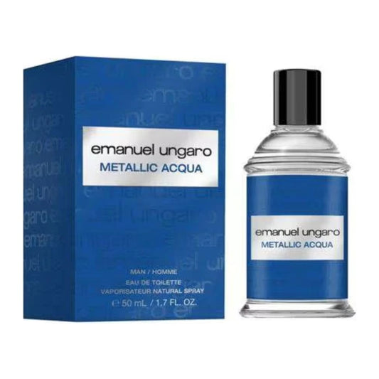 Emanuel Ungaro Metallic Acqua Men Eau de Toilette 50ml Spray