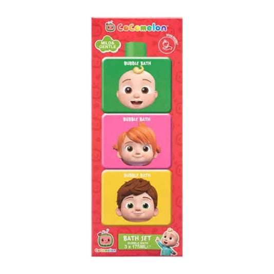 Cocomelon Stackable Bubble Bath 3 x 175ml