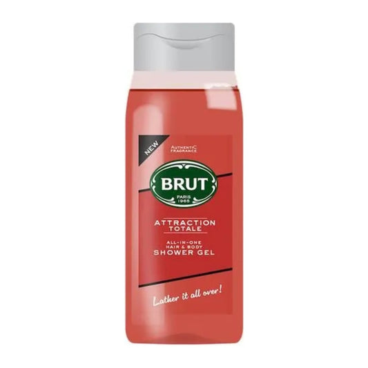 Brut Attraction Totale Shower Gel 500ml