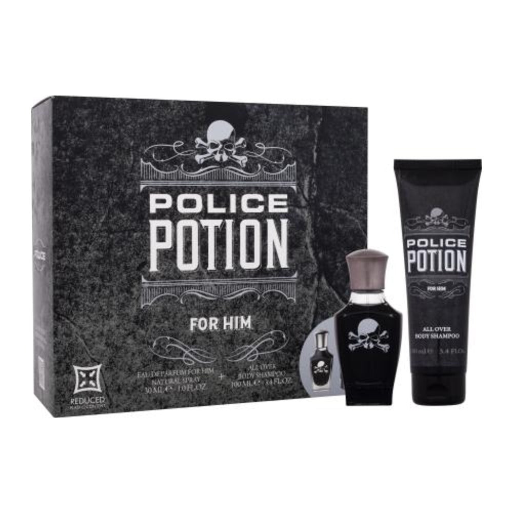 Police Potion for Him Gift Set 30ml EDP + 100ml Shower Gel