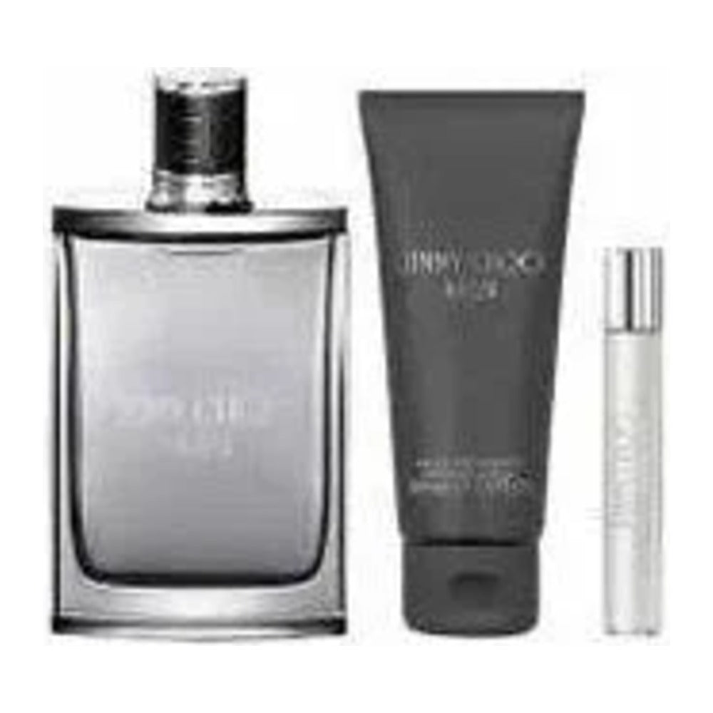 Jimmy Choo Man Gift Set 100ml EDT - 100ml Shower Gel - 7.5ml EDT