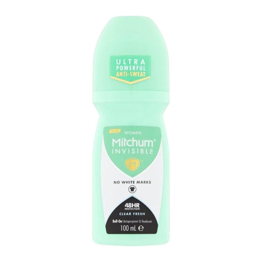 Mitchum Women Invisible Clear Fresh Roll On 100ml