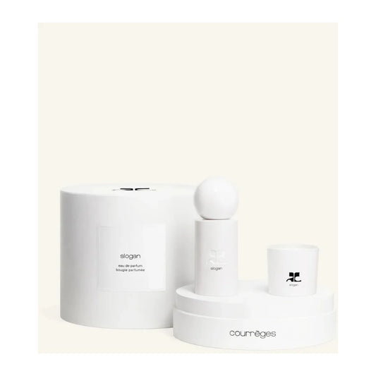 Courrèges Seconde Peau Gift Set 100ml Edp + 75g Candle