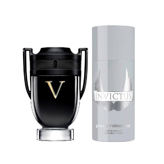 Paco Rabanne Invictus Victory Gift Set 100ml EDP - 150ml Deodorant Spray
