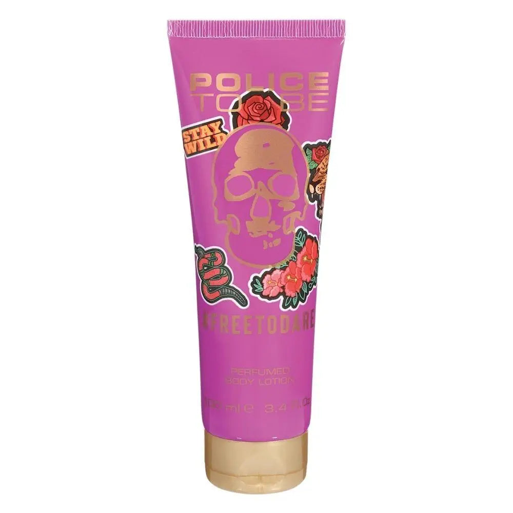 Police To Be #Freetodare Women Gift Set : EDP - 40ml Spray +40ml - Body Lotion 100ml