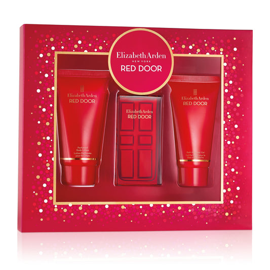 Elizabeth Arden Red Door Gift Set 100ml EDT - 100ml Shower Gel - 100ml Body Lotion