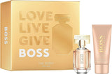 Hugo Boss The Scent For Her Eau De Parfum Woman's Gift Set Spray 30ml With Body Lotion