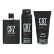 Cristiano Ronaldo CR7 Game On Gift Set 100ml EDT Spray - 150ml  Shower Gel - 150ml  Body Spray