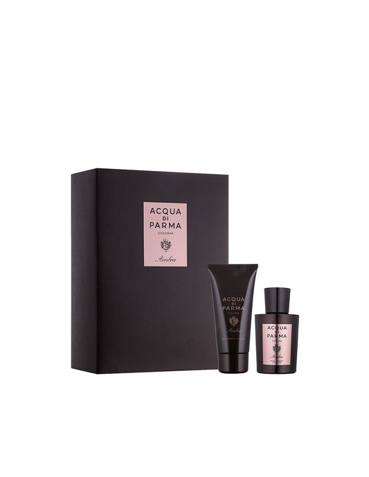 Acqua Di Parma Colonia Ambra Gift Set 100ml Eau de Cologne - 75ml Shower Gel