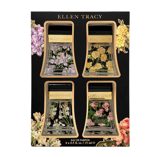 Ellen Tracy Gift Set 15ml Courageous Edp + 15ml Confident Edp + 15ml Radiant Edp + 15ml Inspiring Edp