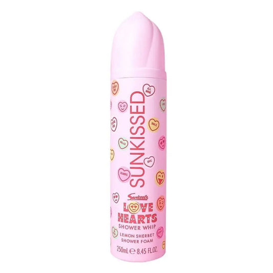 Sunkissed X Love Hearts Shower Whip Foam 250ml