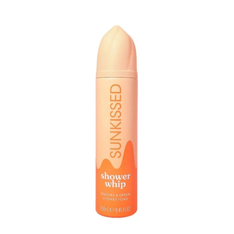 Sunkissed Shower Whip Peaches & Cream Shower Foam 250ml