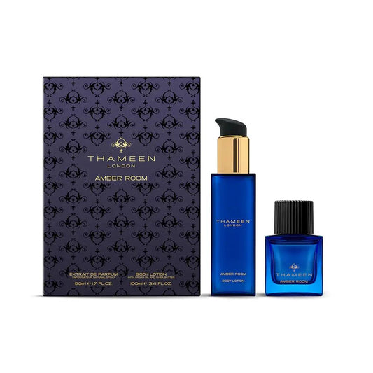 Thameen Amber Room Gift Set: Extrait de Parfum 50ml - Body Lotion 100ml