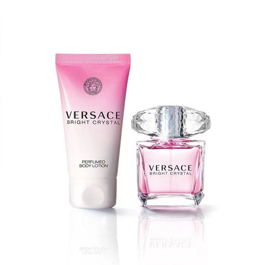 Versace Bright Crystal Giftset 50ml EDT - 100ml Body Lotion