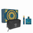 Versace Eros Gift Set 100ml EDP - 10ml EDP - Toiletry Bag