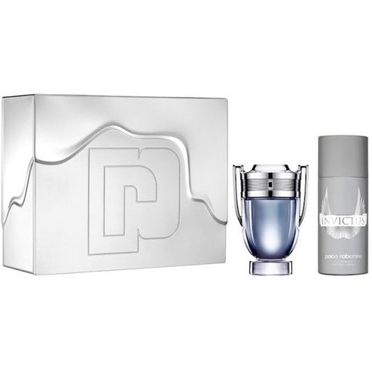 Paco Rabanne Invictus Gift Set 200ml EDT - 150ml Deodorant Spray
